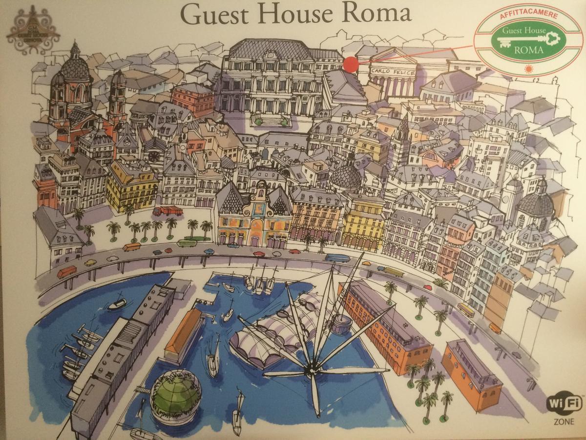 Guest House Roma Genua Exterior foto